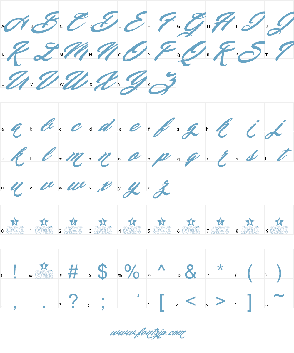 New Balance Personal Use Font Character